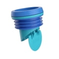 thumbnail image 1 of Siruishop Toilet Flanges Seal Rings Universal Prevent Plug Hole Plug Drain Sealing Rings blue, 1 of 8