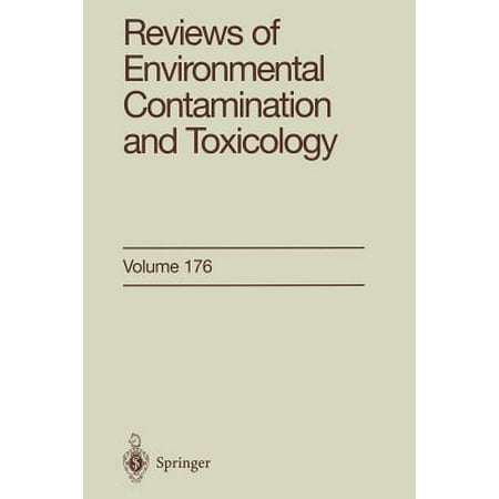 Reviews Of Environmental Contamination And Toxicology Continuation Of
Residue Reviews 160