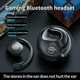 thumbnail image 3 of Bluetooth 5.3 Earphones Conduction Open Ear Hook Wireless Sports Gamers Headphones 9D Stereo Waterproof Noise Reduction Headset, 3 of 9