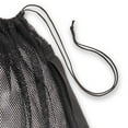 thumbnail image 3 of Athletic Works Mesh Sports Ball Bag Drawstring Shoulder Strap, Black, Unisex, 3 of 8