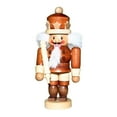 thumbnail image 2 of Alexander Taron 4.25" Brown, White, and Black King Decorative Mini Nutcracker, 2 of 2