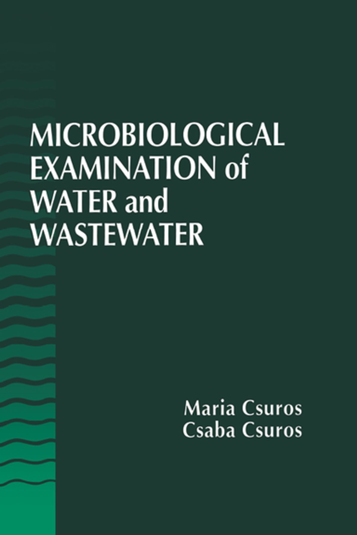 Microbiological Examination of Water and Wastewater eBook Walmart