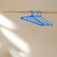 thumbnail image 5 of Home Textile Storage,Clothes Hangers 5 Pack Plastic Hangers Space Saving Coat Hanger With Shoulder, 5 of 5