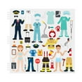 thumbnail image 5 of Melissa And Doug Puffy Sticker Play Set: Cool Careers Activity Book - 101 Reusable Stickers, 5 of 10