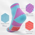 thumbnail image 3 of Calcetines de compresión de tubo corto para hombre, calcetines de presión que absorben el sudor, calcetines deportivos de toalla para bádminton, calcetines para correr, calcetines profesionales para, 3 of 5
