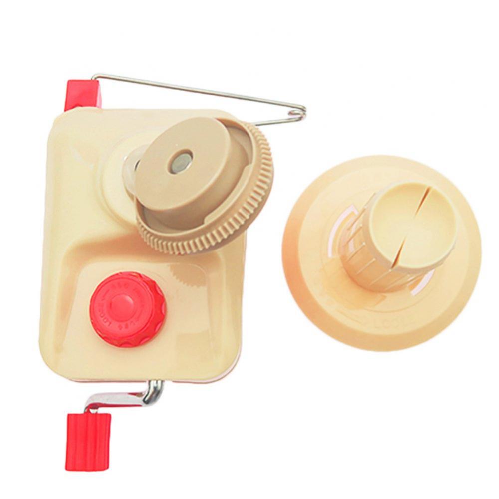Jolly Household Desktop Hand Operated Yarn Ball Winder, Yarn Swift and Ball Winder Combo with Easy Installation for Yarn Storage, Size: 18