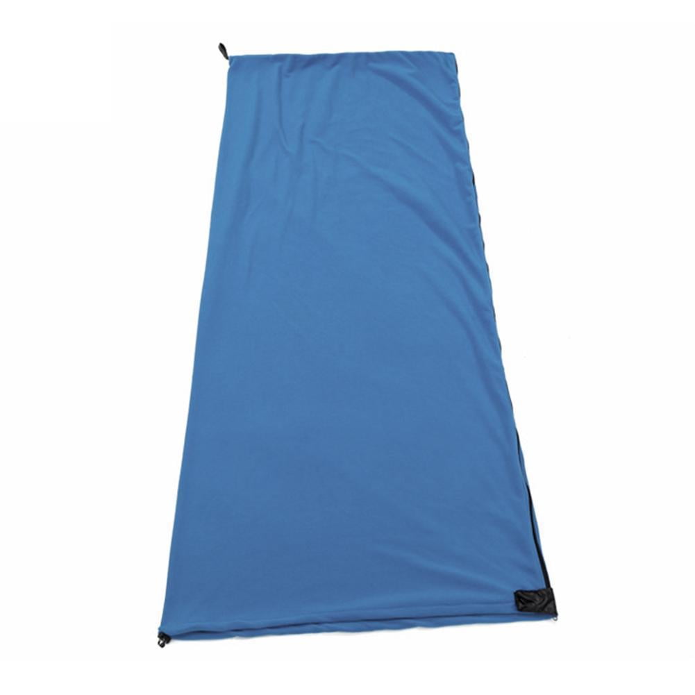 Portable Ultra-light Polar Fleece Sleeping Bag Outdoor Camping Bed Sleeping Bag C8I5