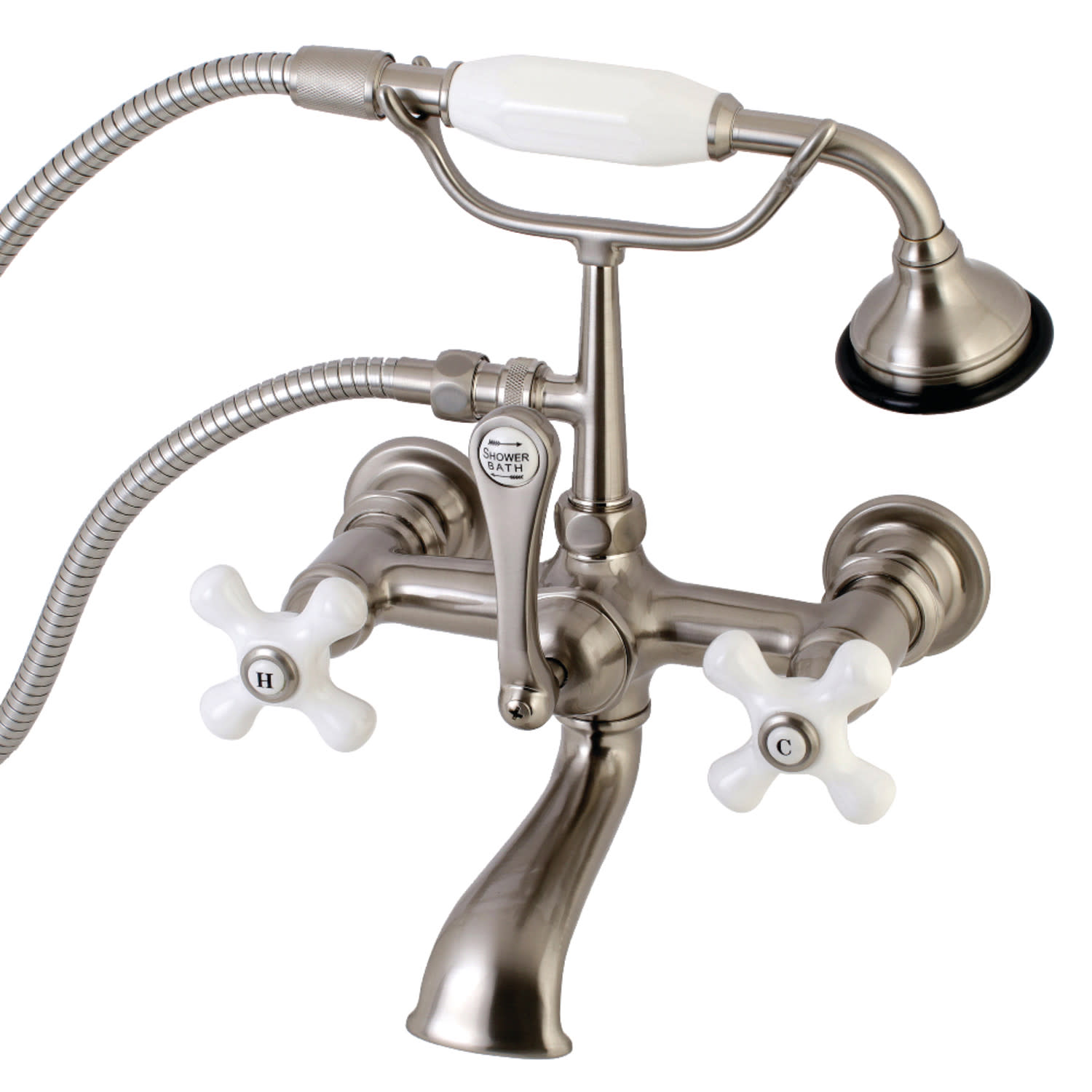Kingston Brass Ae559t Vintage Wall Mounted Clawfoot Tub Filler