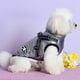 thumbnail image 5 of Chaleco para mascotas de otoño e invierno, abrigo acolchado cálido para cachorros, perros y gatos, chaqueta con cremallera y arnés, 5 of 5