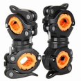 thumbnail image 5 of 360 Degree Rotating Cycling Bike Light Double Holder LED Front Flashlight Lamp Pump Handlebar Mount, 5 of 5