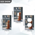 thumbnail image 2 of Light Switch Cover Switch Plate Outlet Cover Plug Cover for Electrical Duplex Outlets Cat by The Window, 2 of 6