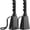 Black, variant on 9" Metal Cowbells with Handle - (2 Pack) Cow Bells Loud Cheering Noise Makers for Sporting Events, Football Games, School Spirit, Rallies & Celebrations - Black Steel Percussion Music Instrument