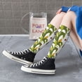 thumbnail image 5 of Pofeuu Corn And Butterflies Print Stockings, Adult Running Hiking Socks for Youth and Adult, 5 of 6