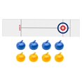 thumbnail image 4 of Juego de deportes Set Pucks Juego familiar Juego de mesa Juego de mesa Juego de curling, 4 of 9