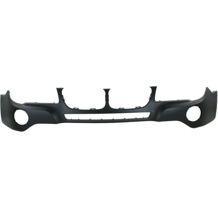 Bumper Cover For 2007-10 X3 Sport Utility Front Upper With fog Light Hole