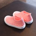 thumbnail image 5 of UTTOASFAY Toddler Shoes Toddler Baby Girls Boys Shoes Flying Woven Breathable Casual Shoes Sports Shoes Pink 4-4.5 Years, 5 of 5