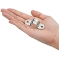 thumbnail image 2 of 25pcs Stainless Steel U-Tube Clamp, 20mm Connection Ring Pipe Clamp, Riding Card Saddle Card Pipe Fastener, U-Shape Hanger Saddle Strap Clamp Clamp Clip, 2 of 6