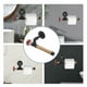 thumbnail image 5 of Portarrollos de papel higiénico de pared, estilo industrial, dispensador de toallas de cocina, colgador de toallas, 5 of 6