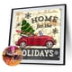 thumbnail image 3 of Cuadros Decorativos Cuadro de diamantes para coche árbol de Navidad taladro redondo completo Ehuebsd Kit de punto de cruz de diamantes de imitación decoración de la pared del hogar 35x35cm, 3 of 9