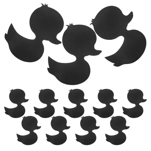 TAILTOSS Waterproof Cartoon Bathtub Stickers 12Pcs Shape PEVA Non Slip for Bathrooms and Showers