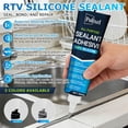 thumbnail image 3 of Sellador de silicón POLIXEL negro 150 g 100% impermeable, 3 of 6