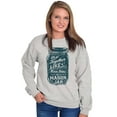 thumbnail image 4 of Together Like Moonshine and Mason Jar Women Crewneck Sweatshirt Brisco Brands L, 4 of 6