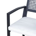 thumbnail image 4 of Patio Furniture Sets Outsunny 3pcs Patio Bar Set with Soft Cushion, Rattan Wicker Outdoor Furniture Set for Backyards, Lawn, Deck, Poolside,Outdoor Dining Sets, 4 of 11
