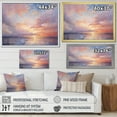 thumbnail image 4 of Designart "Cotton Candy Skies at Sunset V" Landscapes Floater Framed Canvas Art Print, 4 of 7