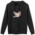 thumbnail image 1 of Sudadera con capucha "Guía Divina" con versículo bíblico y paloma, 52% algodón, 48% poliéster, para hombre y mujer, 1 of 5