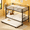 Black, variant on Twin Over Twin Metal Bunk Bed with trundle Black