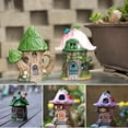 thumbnail image 1 of Outdoor Decorations Crafts Solar House Lights Balcony Decoration Courtyard Garden Layout Resin Crafts Decorations, 1 of 7