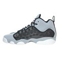 thumbnail image 4 of Jordan Jumpman Team II GG Big Kid's Shoes Black/Pink/Wolf Grey/White 820276-007, 4 of 6