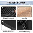 thumbnail image 5 of Car Seat Cover Fit for Hyundai Venue 2020-2025,Waterproof Breathable Leather Automotive Seat Covers Anti-Slip Easy to Install Black,Front Set(2 Seats), 5 of 7