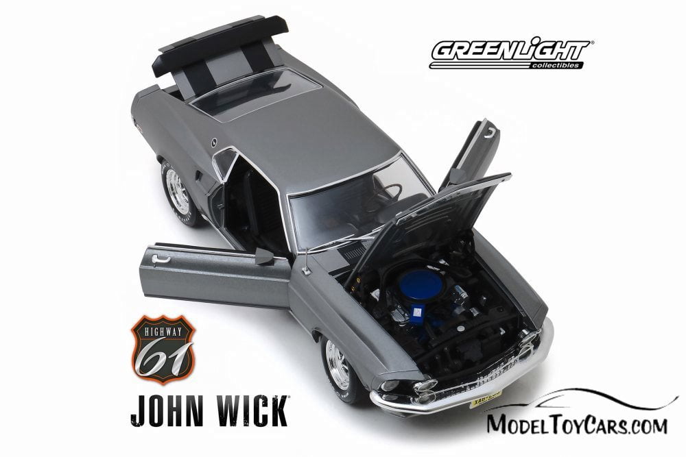 ミニカー JOHN WICK 1969 Ford Mustang BOOS 429 1:12 John Wick -- 1969 Ford Mustang Boss 429 -- Greenlight | eBay