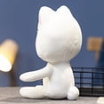 thumbnail image 5 of New Toro Inoue Cat Plush Anime Game Doll Stuffed Kittens Plushie Cartoon Couple Black and White Cats Decor Gift Toys for Kids, 5 of 5