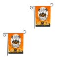 thumbnail image 4 of Ounissouiy Bandera de jardín de Halloween Bandera decorativa de jardín de cara de fantasma de calabaza de doble cara BT-02 2Conjunto, 4 of 6