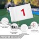 thumbnail image 2 of Bandera de Golf NUMERADA KINGTOP 20x15cm Nylon de Doble Capa #1-3, 2 of 8