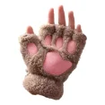 thumbnail image 3 of Guantes De Invierno Para Mujer, Sin Dedos De Pata De Gato, 3 of 4