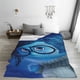 thumbnail image 5 of Manta de viaje de felpa suave con texto en inglés "Tristeza", para dormitorio, sala de estar, sofá, oficina, regalo para todas las estaciones para mujeres, hombres, niñas y niños, 5 of 7