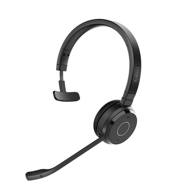 Auriculares inalámbricos de un solo oído Jabra Evolve 65 TE Black
