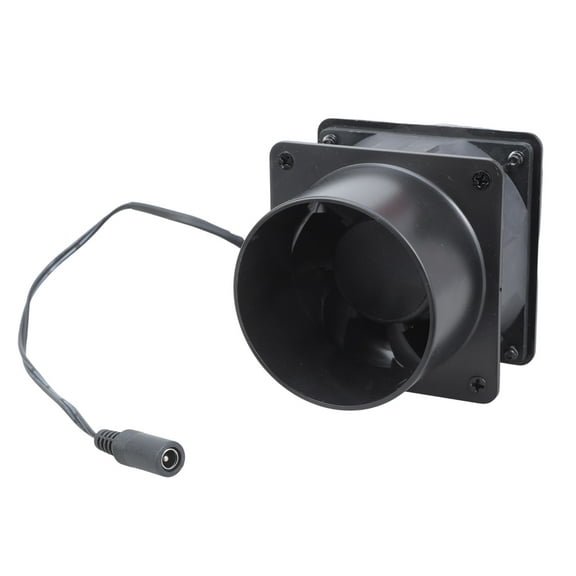 High Speed 8cm Duct Blower 12V 5700RPM 102CFM Double Bearing Motor Blower Fan For Caravans Hydroponics Bathrooms