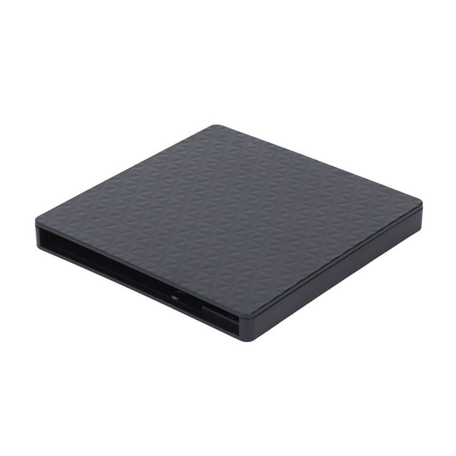 External Drive Enclosure, External Optical Drive Case Portable ABS Stable Data Transfer 5Gbps for Home Studio