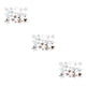 thumbnail image 2 of Pegatinas de pared Wosthever 20 unids/set espejo arte acrílico decorativo, 2 of 6