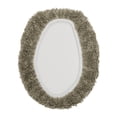 thumbnail image 3 of Better Trends 18"x20" Premium Toilet Lid Cover 100% Cotton Tufted Bathroom Rug Water Absorbent Reversible Machine Washable Beige - Lux Collection, 3 of 4