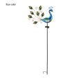 thumbnail image 1 of Estaca Solar de Jardín Pavo Real Metal WDOplteas Luz Colorida, 1 of 9