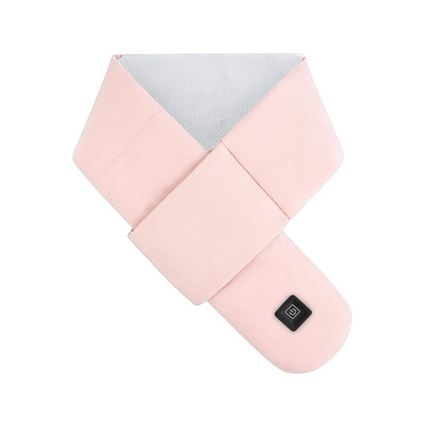 Bufanda térmica inteligente con carga USB, compresa caliente para hombros y cuello, protección contra el frío, cálida y calentita para hombres y mujeres.