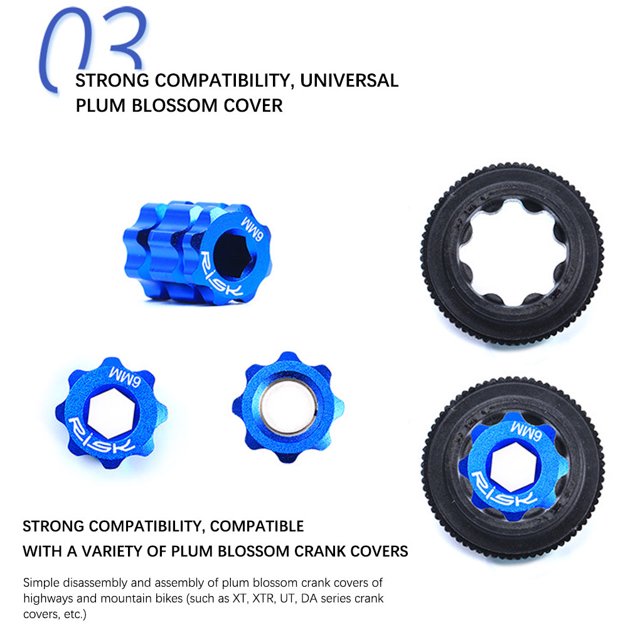 Outil d'Installation de Manivelle Professionnel Surface Enduite Réutilisable Adaptateur de Couverture de Vélo Outils de Bras de Manivelle Adsorption Stockage pour Forte Compatibilité