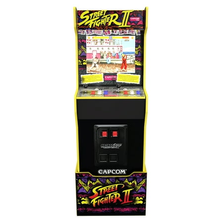 Arcade1Up - Street Fighter Legacy Edition Arcade with Riser & Lit Marquee