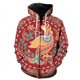 thumbnail image 3 of Sudadera con capucha exótica retro con estampado 3D para hombre, sudaderas con gráficos florales, sudaderas casuales de gran tamaño con capucha, suéteres con cremallera, parte superior holgada, 3 of 5