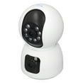 thumbnail image 3 of Cámara de seguridad HD 1080P WiFi de 2 MP, comunicación bidireccional, lente de doble frecuencia, ángulo de giro e inclinación de 360 grados, visión nocturna., 3 of 14